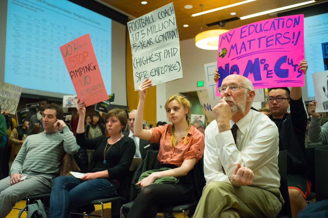 The tuition increase comes amid further disinvestment from the State of Oregon in higher education, which has slid increasingly over the last 20 years.