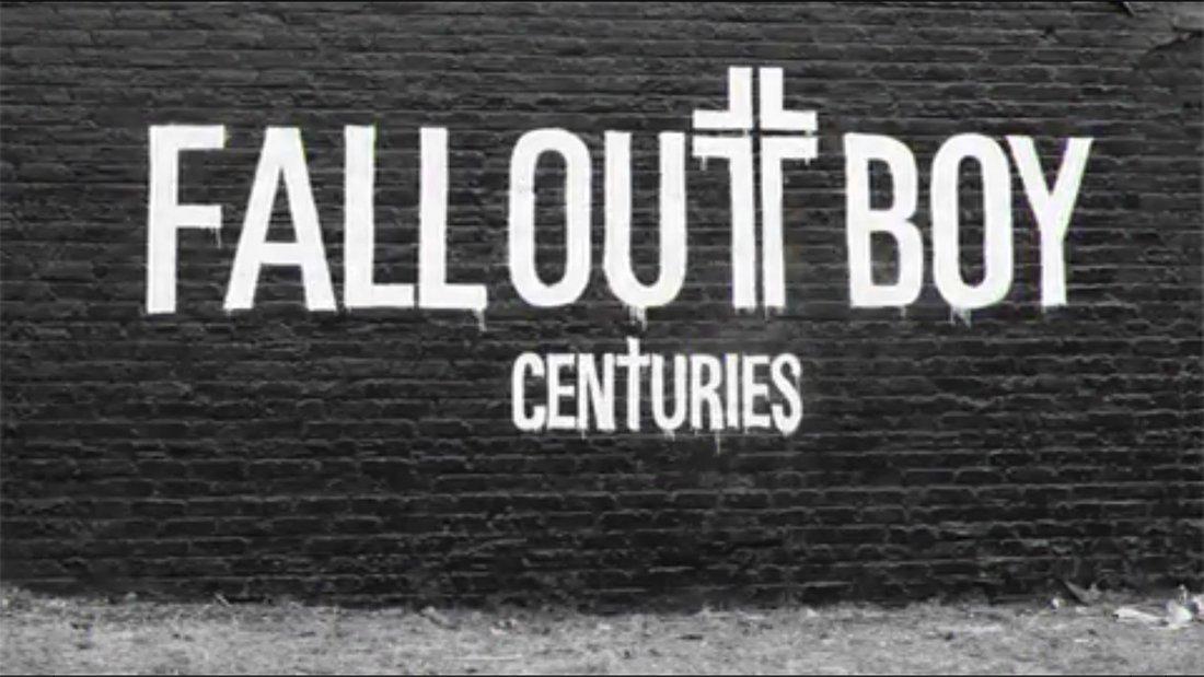 Even Pete Wentz, the band&#8217;s bassist, sympathized with&#160;those annoyed by &#8220;Centuries.&#8221; &#8220;I watched [college football] a little bit. It&#8217;s a little bit crazy to watch with your song in it so much,&#8221; he&#160;said. &#8220;Hopefully we didn&#8217;t annoy you too badly!&#8221; (Screen grab courtesy of Vevo)