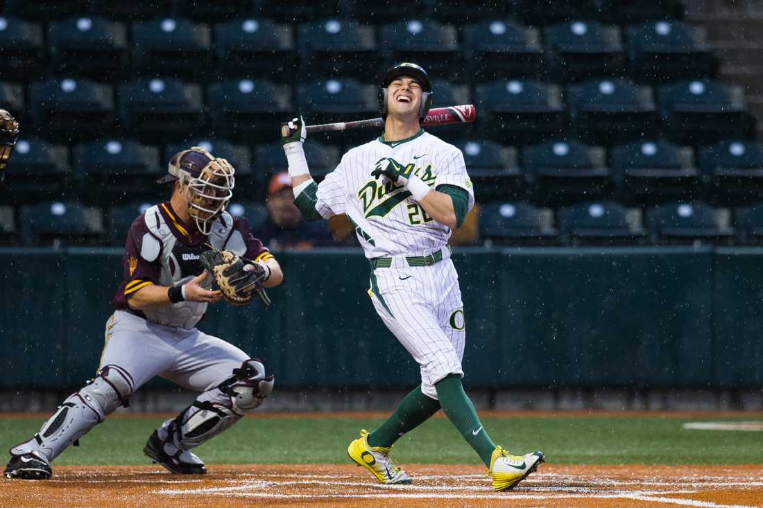 In its attempt to bounce back from losing four of its past five games, Oregon baseball took Arizona State&#160;into extra innings at PK Park on Friday. But, two costly errors from the Ducks proved to be the difference, as the Sun Devils won game one of the series, 7-6. The &#8230;