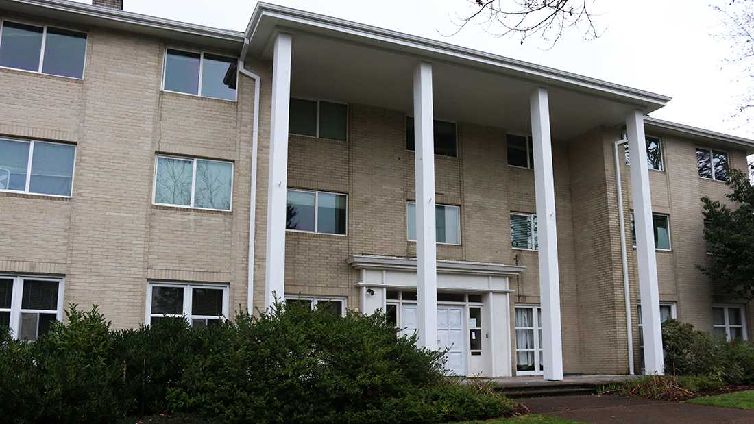 After the decision to leave the house was made, Mollusky says that he immediately contacted former Sigma Nu president, Charlie Ekblad, to offer him the opportunity to become a housed fraternity. (Eve Hess/Emerald)