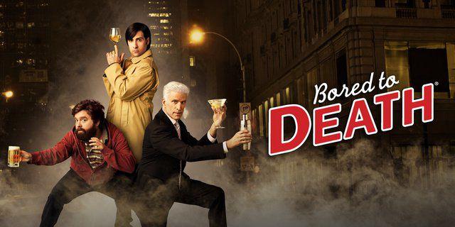 Bored To Death features Jason Schwartzman, Ted Danson and Zack Galifanakis in a shocking series that is a boldly unique comedy. (Courtesy of HBO)