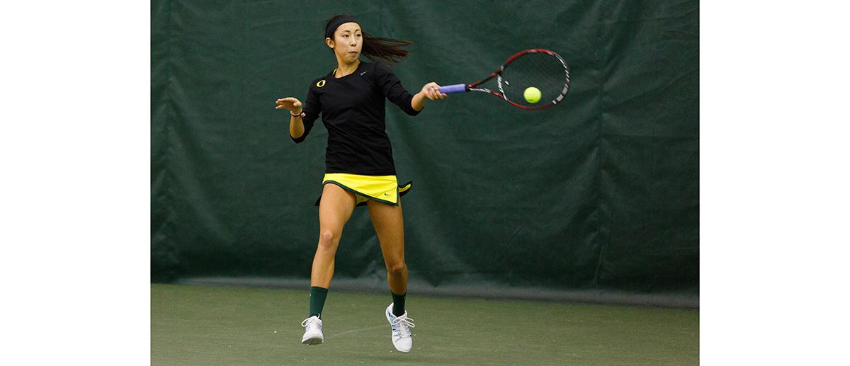 Nicole Long ends her final season with playing for the Ducks for three years. After her best junior year with 13-9 in singles play, she went into senior year with a bang starting with a 8-0 in singles play. She is also a two-time Pac-12 All-Academic honorable mention at Oregon.