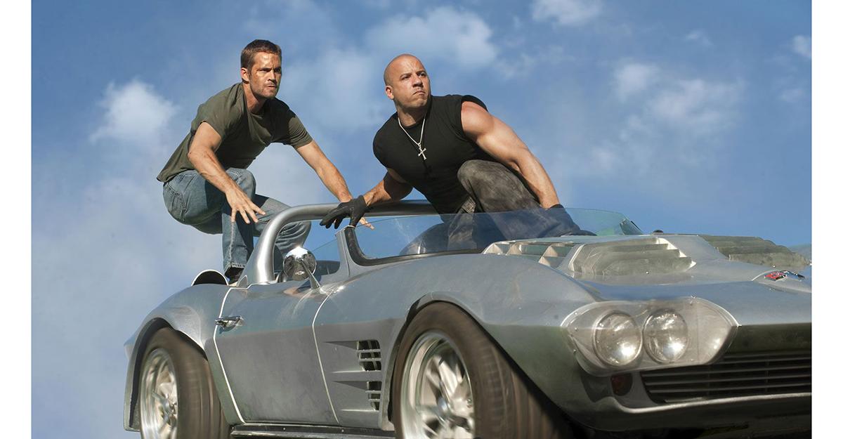 For example, the recently released Fast and Furious has a scene of Paul Walker running up a car as it falls over a cliff. Increasingly what the audience will witness are scenes that are impossible to accomplish in real life whether because of the law of gravity, science, or human fragility. (Courtesy of Furious 7 Media Release)