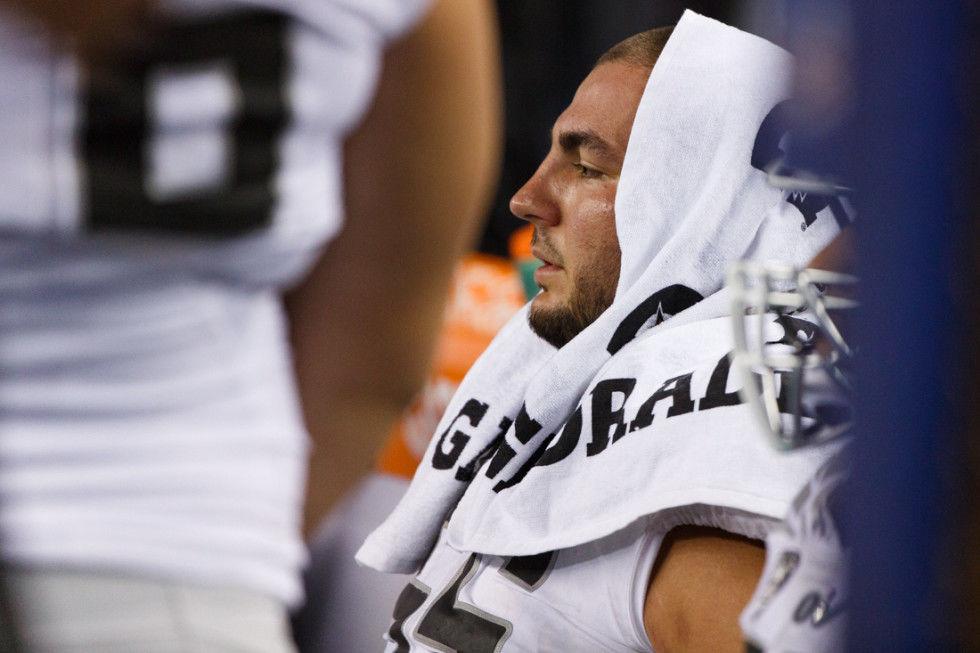 Hroniss Grasu is reuniting with former Oregon offensive lineman Kyle Long in Chicago. Grasu&#160;was selected with the 71st overall pick in the 2015 draft by the Chicago Bears. Grasu started all 52 games he played in a Ducks uniform. He was named second-team All-American, first- team All-Pac 12 and was &#8230;