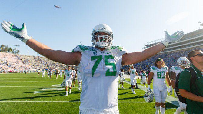 Jake Fisher is heading to Cincinnati. With the &#160;53rd pick&#160;in the 2015 NFL Draft, the Cincinnai Bengals&#160;selected Fisher, an offensive tackle from Oregon. Fisher is now the third Oregon player to be chosen in the draft, behind Marcus Mariota (No. 2, Tennessee Titans) and Arik Armstead (No. 17, San Francisco &#8230;