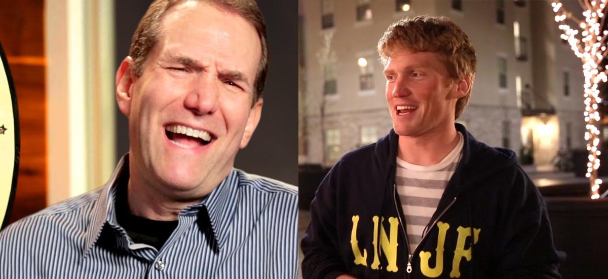 YouTube stars Greg Benson, left, and Stuart Edge, right shared insight to Oregon students at an event hosted by the Cultural Forum on Wednesday, May 20. (Screen grabs courtesy of YouTube)