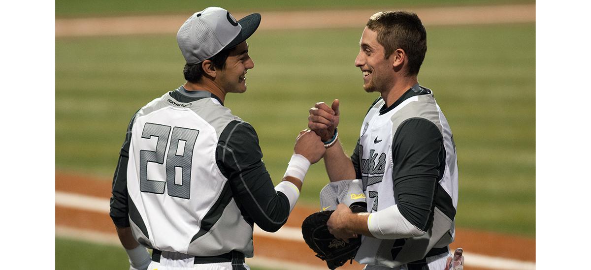 <p>Matt Eureste, a junior transfer from San Jacinto College in Texas, started at third and hit lead-off in Oregon’s first 40 games. He has made just one start since. With 10 errors and the lowest fielding percentage on the team, Eureste was a liability in the infield. Manager George Horton’s solution …</p>