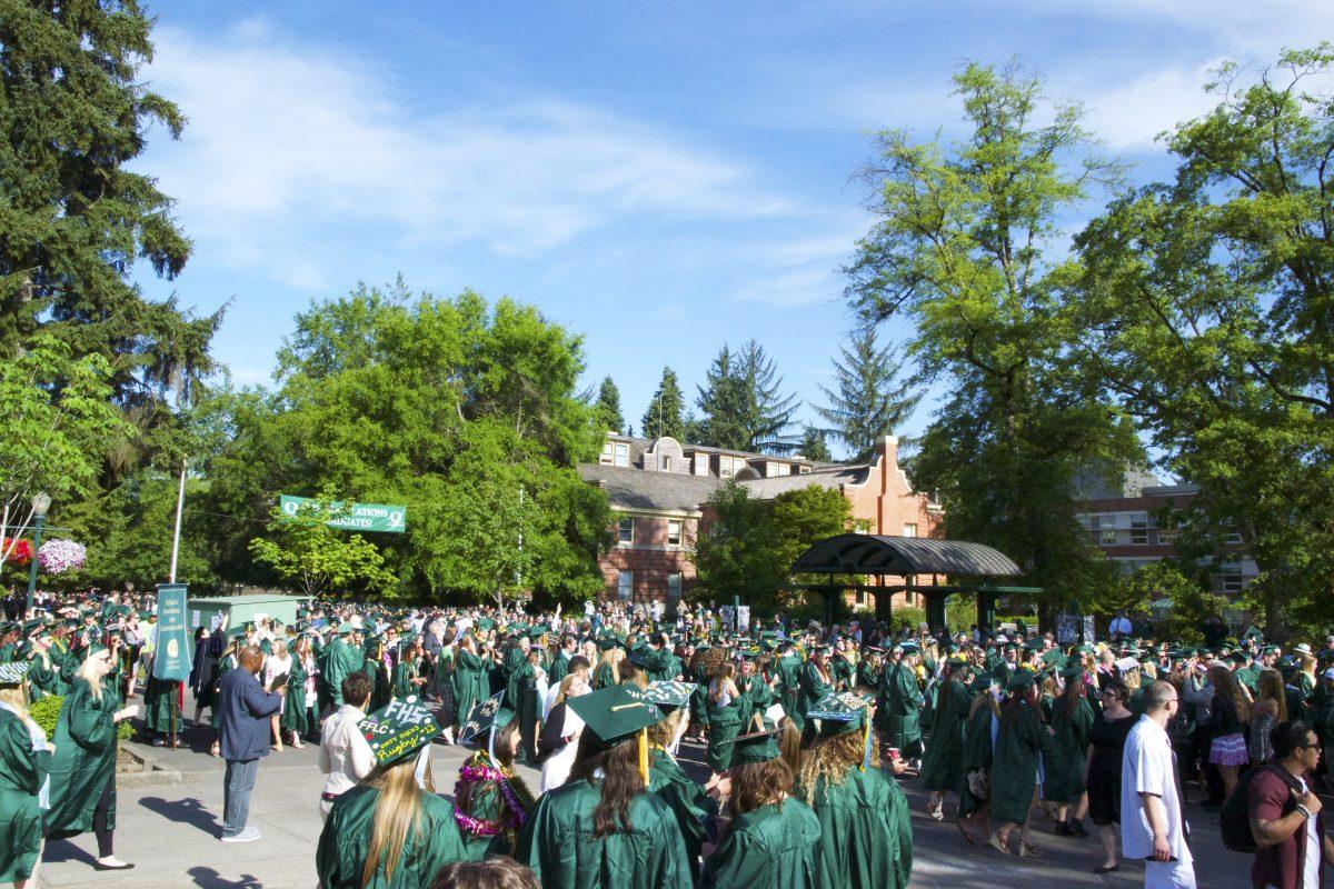 The Emerald followed University of Oregon Class of 2015 Duck Walk to Matthew Knight Arena for Spring Commencement and throughout the day. &#160; Graduates shared their favorite memories from their time at the University of Oregon and what they will be taking into their adult life. Follow Stacy Yurishcheva on &#8230;