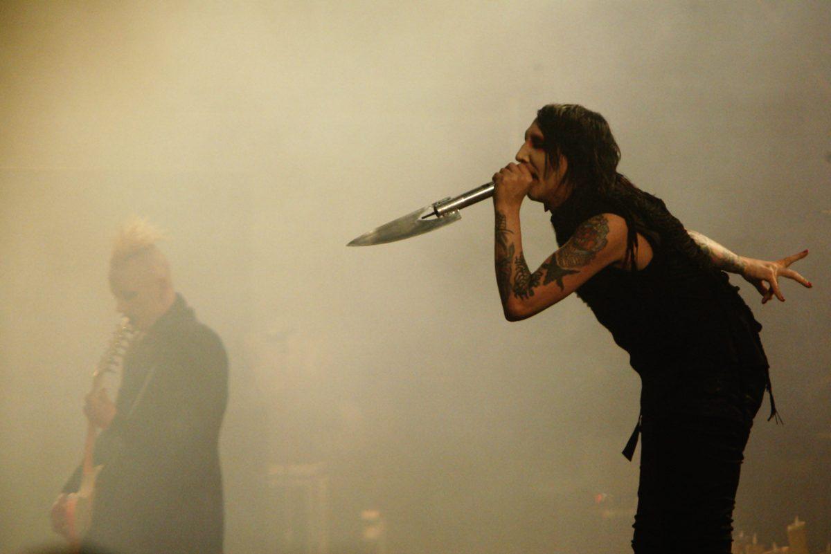 Marilyn Manson performing in June 2007. Photo credit: Creative Commons