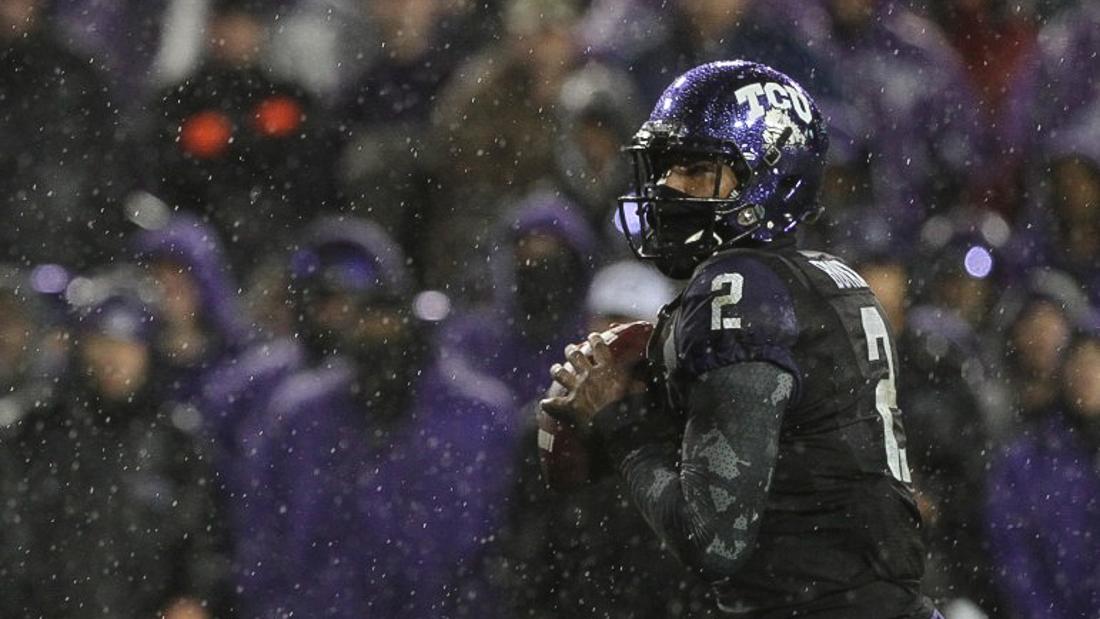 TCU quarterback Trevone Boykin has been&#160;suspended for&#160;the 2016 Valero Alamo Bowl. Boykin was arrested and charged with a felony after getting into a bar fight and then hitting a police officer early Thursday morning, according to ESPN. He was charged with assaulting a public servant and a third-degree felony. Boykin &#8230;