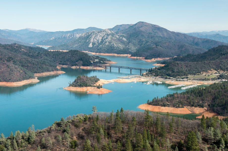 Shasta Lake in Califronia. (Creative Commons)