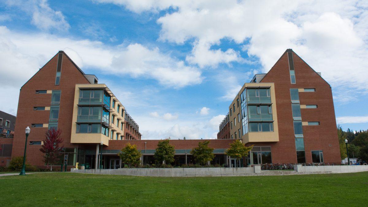 Global Scholars Hall at the University of Oregon. (Amanda Shigeoka/Emerald)