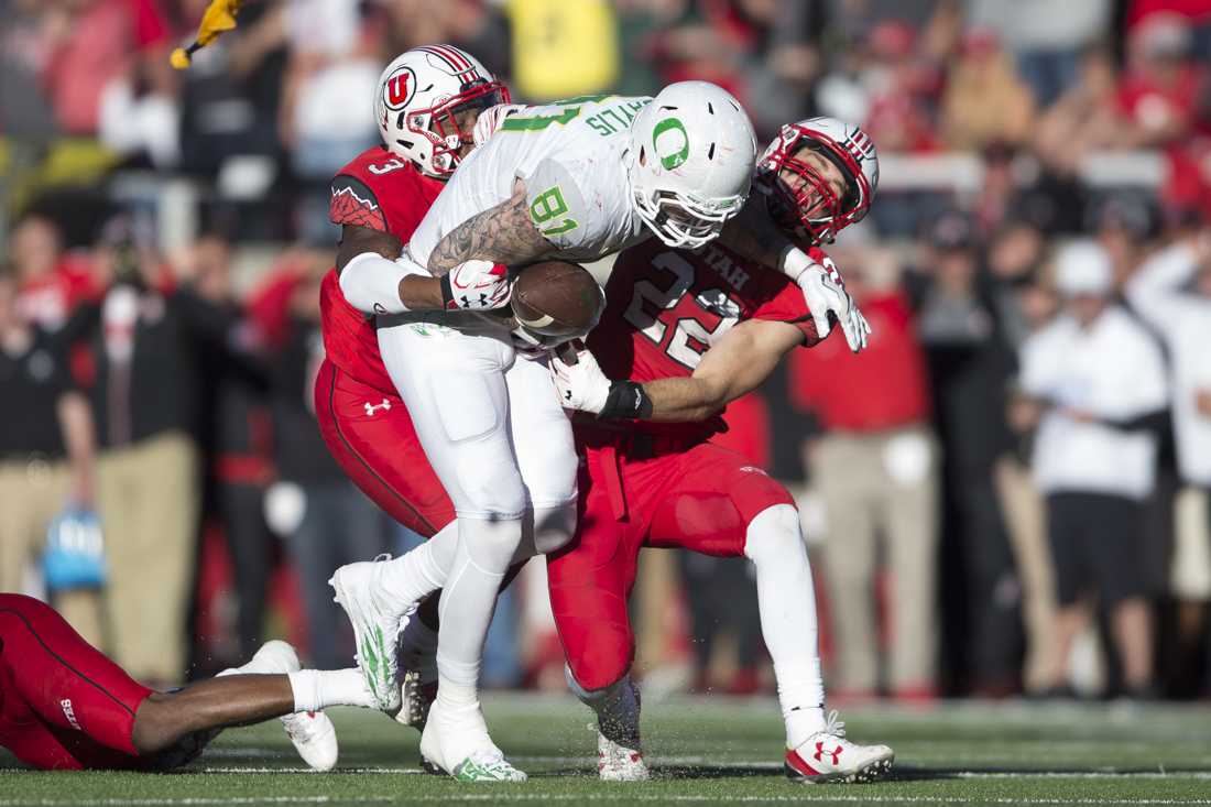 <p>With a surprising 30-28 win against No. 11 Utah under their belt, the Ducks now turn their attention to their final game of the 2016 season — Saturday’s Civil War at Oregon State. Even though Oregon has defeated Oregon State for eight straight years, the Beavers not a team that should be underestimated. …</p>