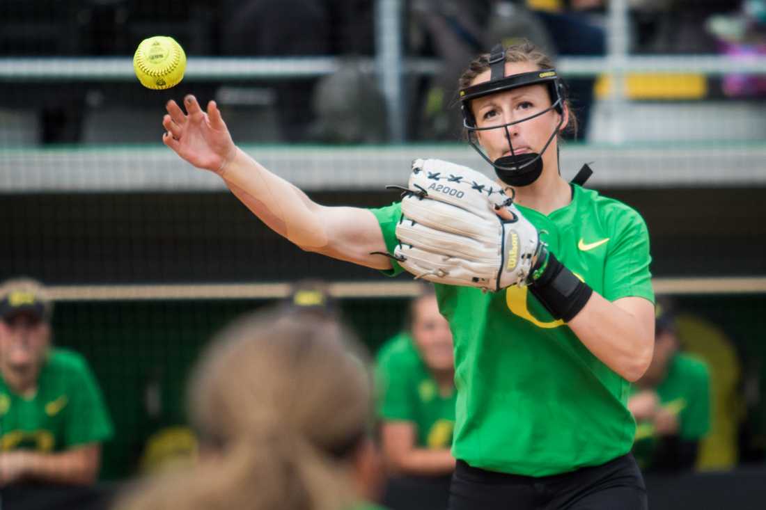 <p>Oregon softball’s program is in the midst of a remarkable run. The Ducks have reeled off four consecutive Pac-12 titles while advancing to the Women’s College World Series in two of those seasons. Oregon’s championship run began when pitcher Cheridan Hawkins stepped onto campus. But Hawkins, a three-time Pac-12 pitcher of …</p>