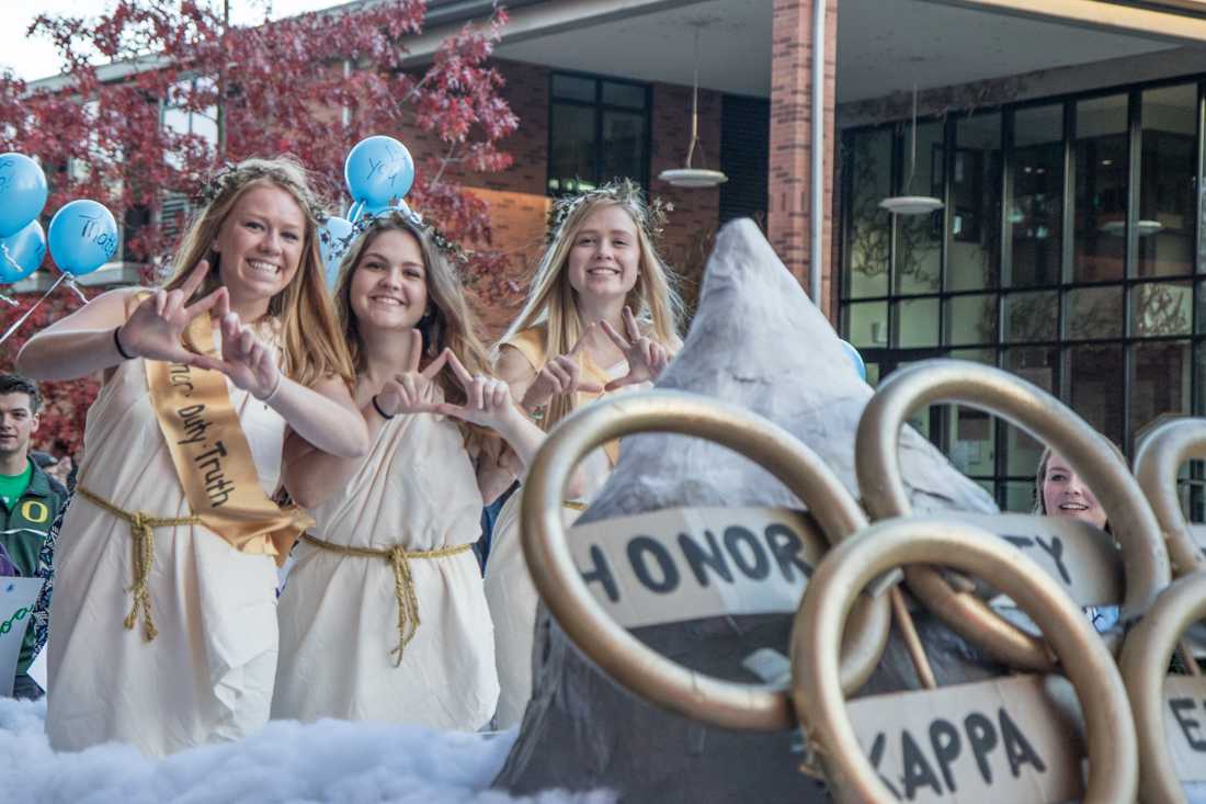 UO&#8217;s newest Fraternity and Sorority Life Director Caitlin Roberts sits at her desk in the FSL office, already at home in the position she has had for about six weeks. She smiles as she bounces her four-year old son, AJ, in her lap. The reason for Roberts&#8217; hiring was that &#8230;