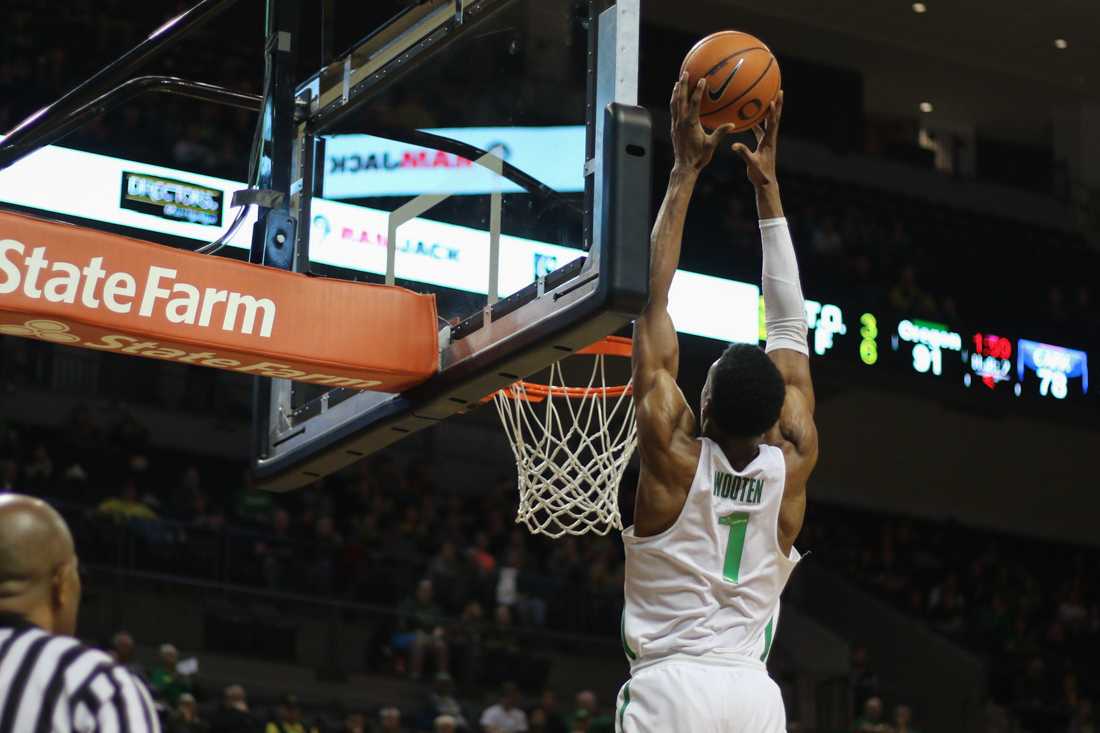 <p>It’s New Years Eve and the Oregon men’s basketball team now has something to celebrate: Its first Pac-12 win of the season. The Ducks took down the Colorado Buffaloes, 77-62, at home on Sunday night. This brings the Ducks’ record to 11-4 on the season and 1-1 in Pac-12 play. …</p>