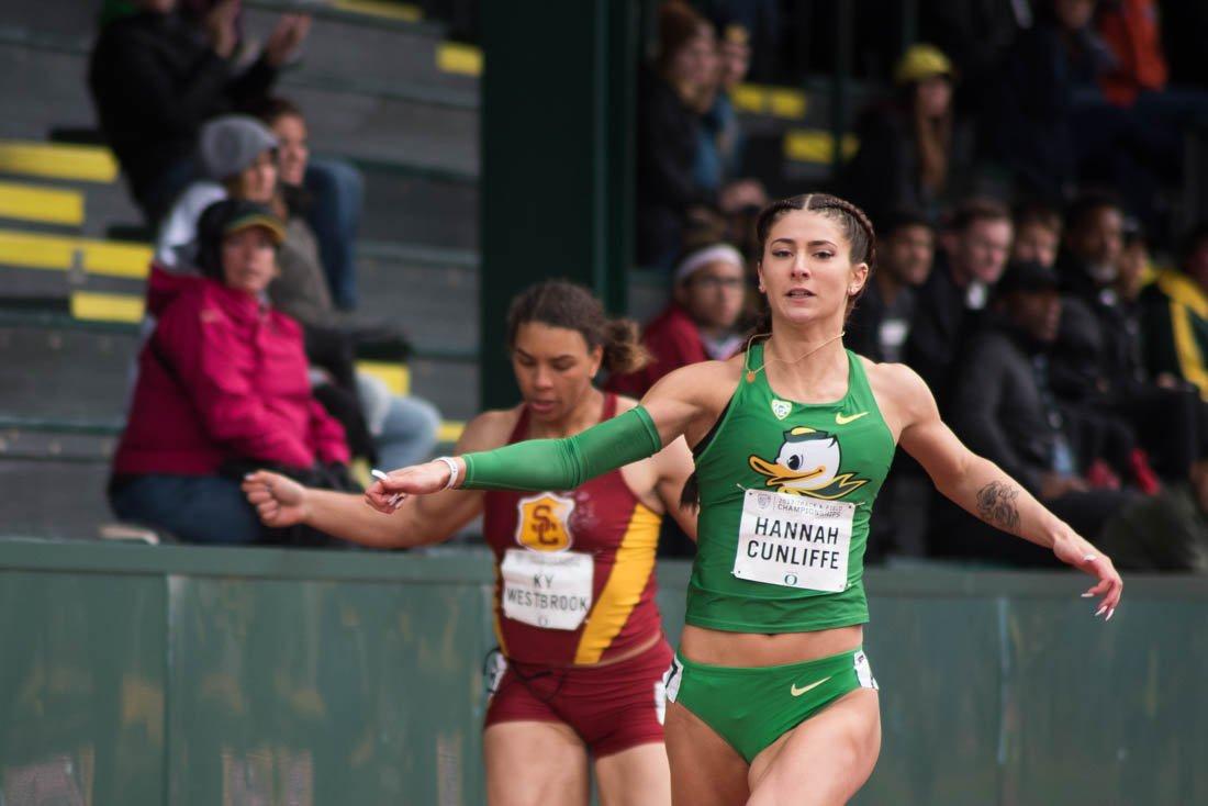 Oregon track and field sprinter Hannah Cunliffe has left the team, according to the Oregonian&#8217;s Ken Goe. Cunliffe, who was the 60-meter national champion last year, has not competed for the Ducks in either of the team&#8217;s two meets this indoor season.&#160;Cunliffe would be a senior this year. According to &#8230;