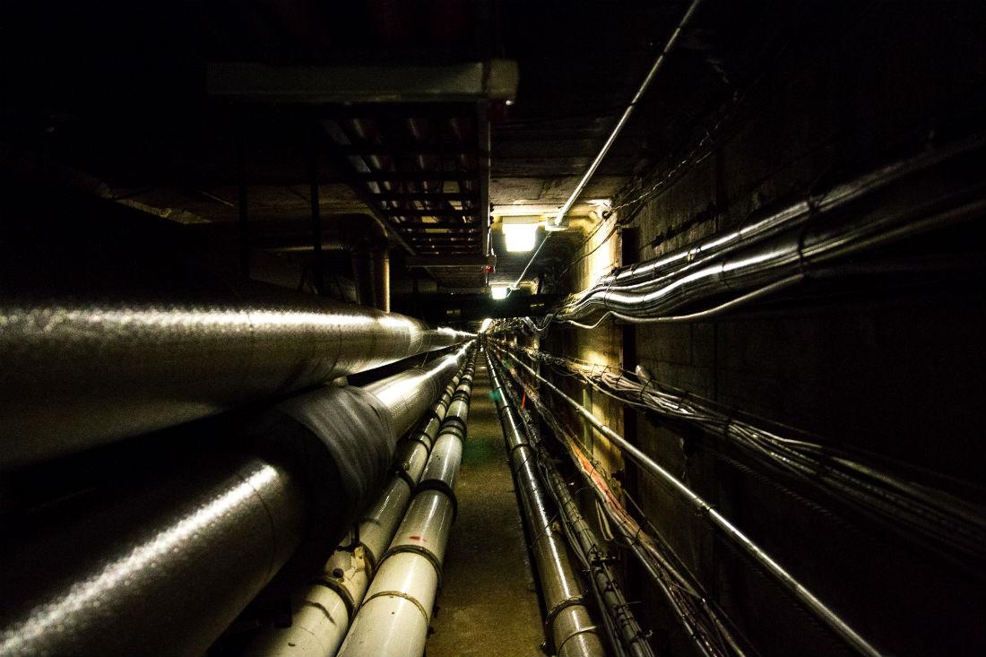 There are four miles of utility tunnels beneath UO&#8217;s campus. Ben Green/Daily Emerald