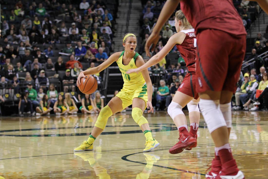 Oregon women&#8217;s basketball completed the sweep of the Washington schools with a 90-79 win against the Washington State Cougars on Sunday. Ruthy Hebard followed up her 30 points and 14 rebounds performance against Washington with perfect 12-of-12 shooting on Sunday. She finished with 29 points and nine rebounds. Hebard and &#8230;