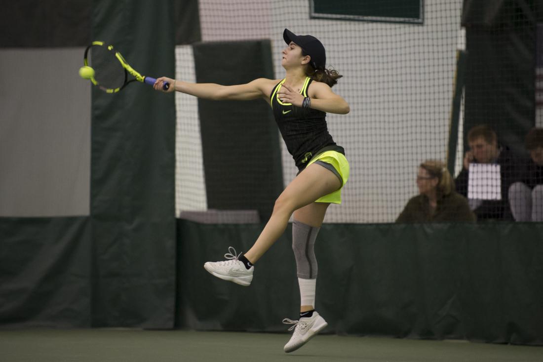 Three top-125 ranked Bruins from No. 15 UCLA women&#8217;s tennis were able to pull off the 4-0 victory over their No. 20 Duck counterparts. Five Bruins are ranked in the top-125 for singles, while zero Ducks crack the list. This put pressure on Oregon to try and keep the match &#8230;