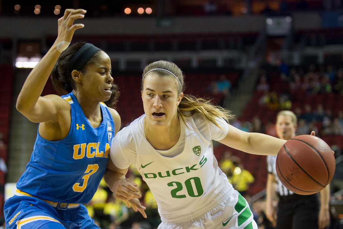 SEATTLE &#8212; UCLA had possession down three points with only seconds to play in the game. Oregon forced the Bruins to keep the ball outside of the 3-point arc, and UCLA star guard Jordin Canada passed the ball off in the final seconds to Japreece Dean, who launched up a &#8230;