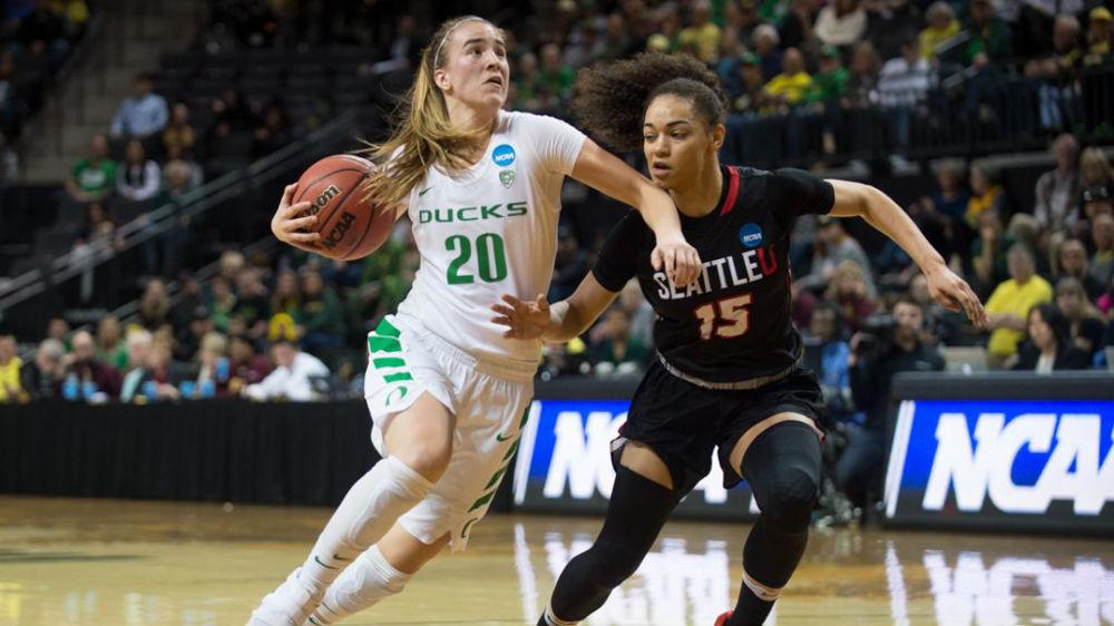 Fans at Matthew Knight Arena began to groan. Oregon sophomore guard Sabrina Ionescu was boxed out of two rebounds by her own teammates late in the third quarter of the Ducks&#8217; first-round matchup against Seattle in the NCAA Tournament. Ionescu had nine rebounds, 10 assists and 14 points, just one &#8230;