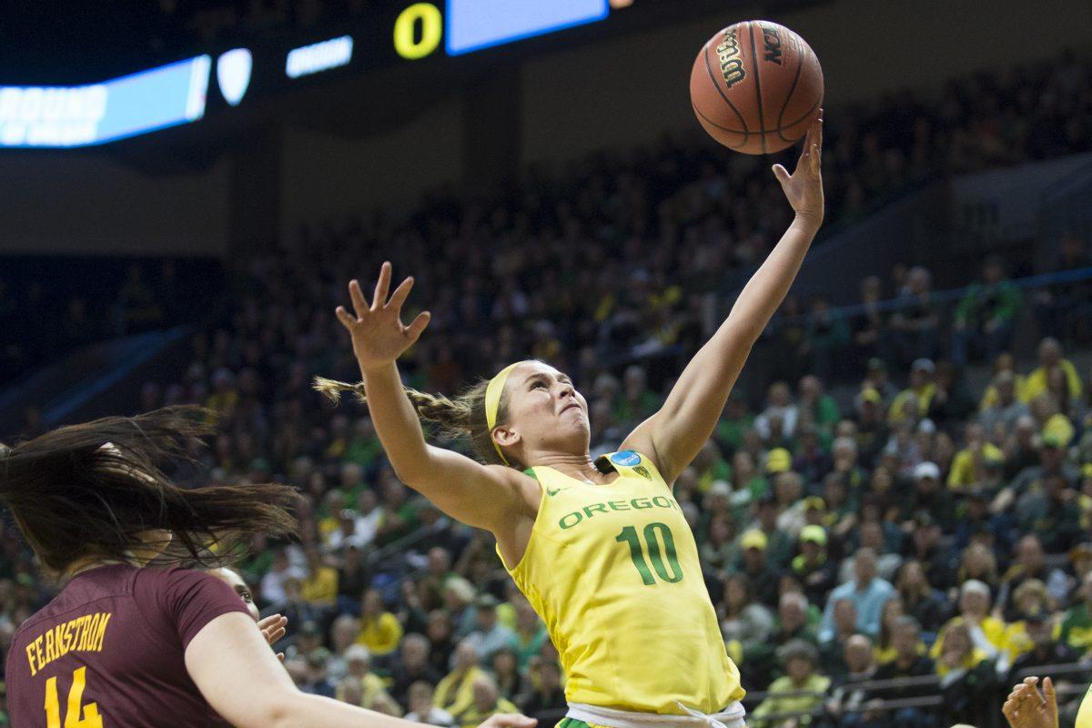 After dominating Seattle in round one, the Oregon Ducks drummed the Minnesota Golden Gophers out of the NCAA Tournament with a dominant 101-73 win in round two on Sunday night. Oregon advances to the third round and will play either Central Michigan or Ohio State. Oregon top performers: Sabrina Ionescu: &#8230;