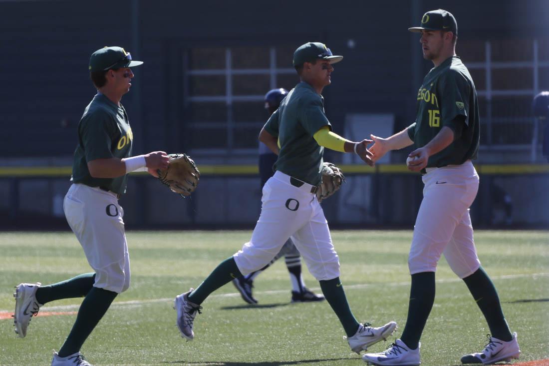 The Oregon baseball team&#8217;s offensive struggles were on full display as the team lost its fifth consecutive game on Wednesday night against Portland. With the 2-1 loss, the Ducks are now 19-19 on the season. Neither the Ducks nor the Pilots (16-24) gained much momentum at the plate during the &#8230;