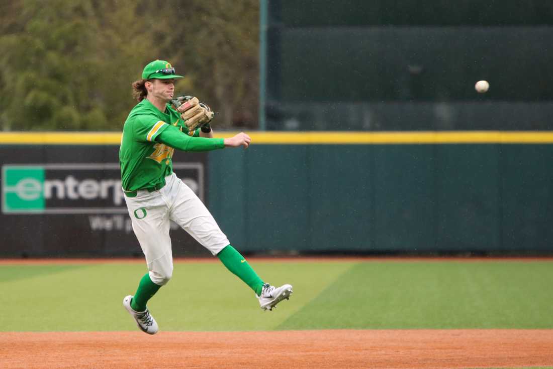 Oregon baseball won both ends of Friday&#8217;s doubleheader against Washington State behind two dominant performances by starting pitchers Matt Mercer and Kenyon Yovan. Out of the three doubleheaders Oregon (18-11, 5-6) has played this year, the Ducks have won them all and four of their five conference wins have come &#8230;