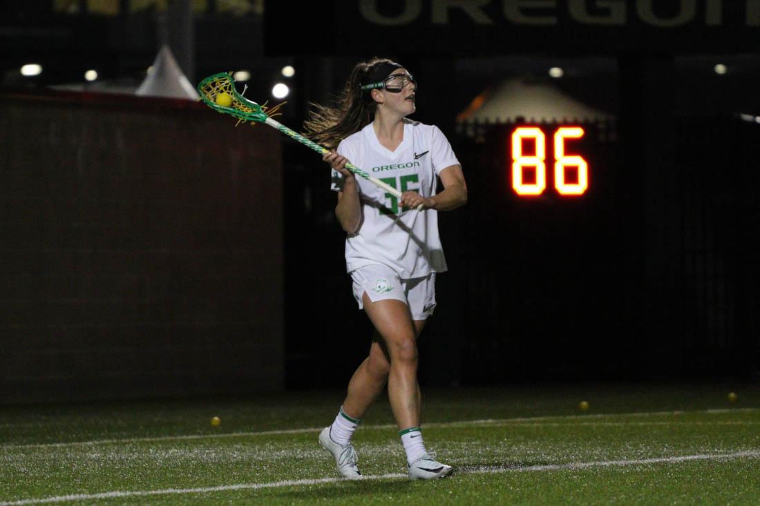 With the score tied 8-8 heading into the start of the second half, it was anyone&#8217;s game. Then, California scorched Oregon lacrosse with five straight goals to start the second half and later win the game 15-13 over Oregon, despite a comeback attempt from the Ducks with under seven minutes &#8230;