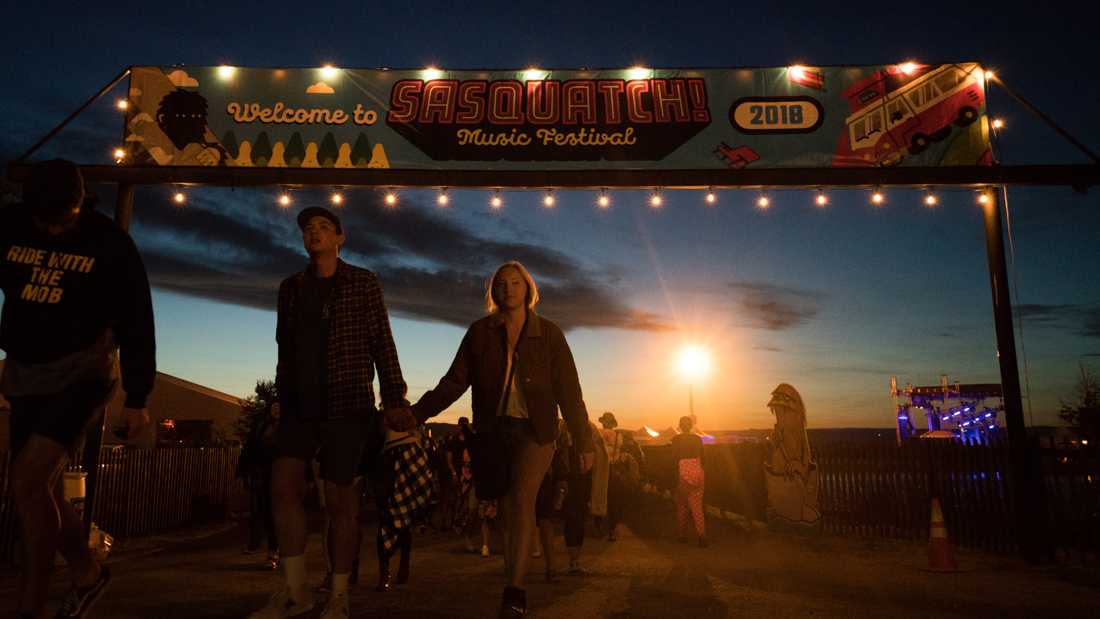 High energy persists at Sasquatch! Music Festival day two despite the high Saturday heat on May 26, 2018. (Dana Sparks/Emerald)