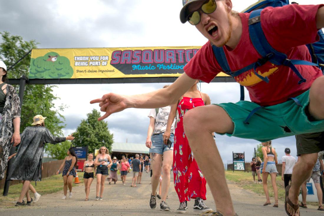 Day one of Sasquatch! Music Festival kicks off on May 25, 2018. (Dana Sparks/Emerald)