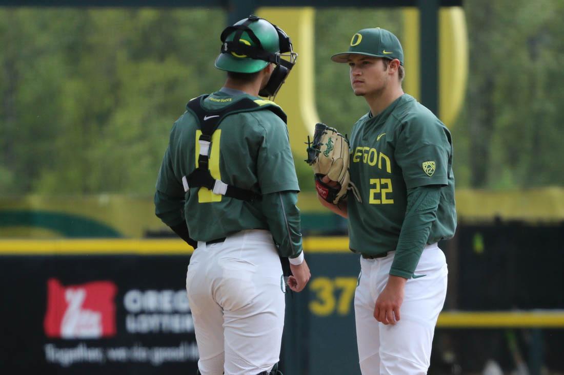 The Oregon Ducks&#160;(25-25, 11-14 Pac-12)&#160;fell 12-4 against No. 17 UCLA&#160;(33-17, 16-9 Pac-12)&#160;on Friday afternoon. The Bruins offense was firing on all cylinders in the fourth and sixth innings, scoring four and then seven runs, respectively. Kenyon Yovan started the game for Oregon. He pitched five innings, struck out six and &#8230;