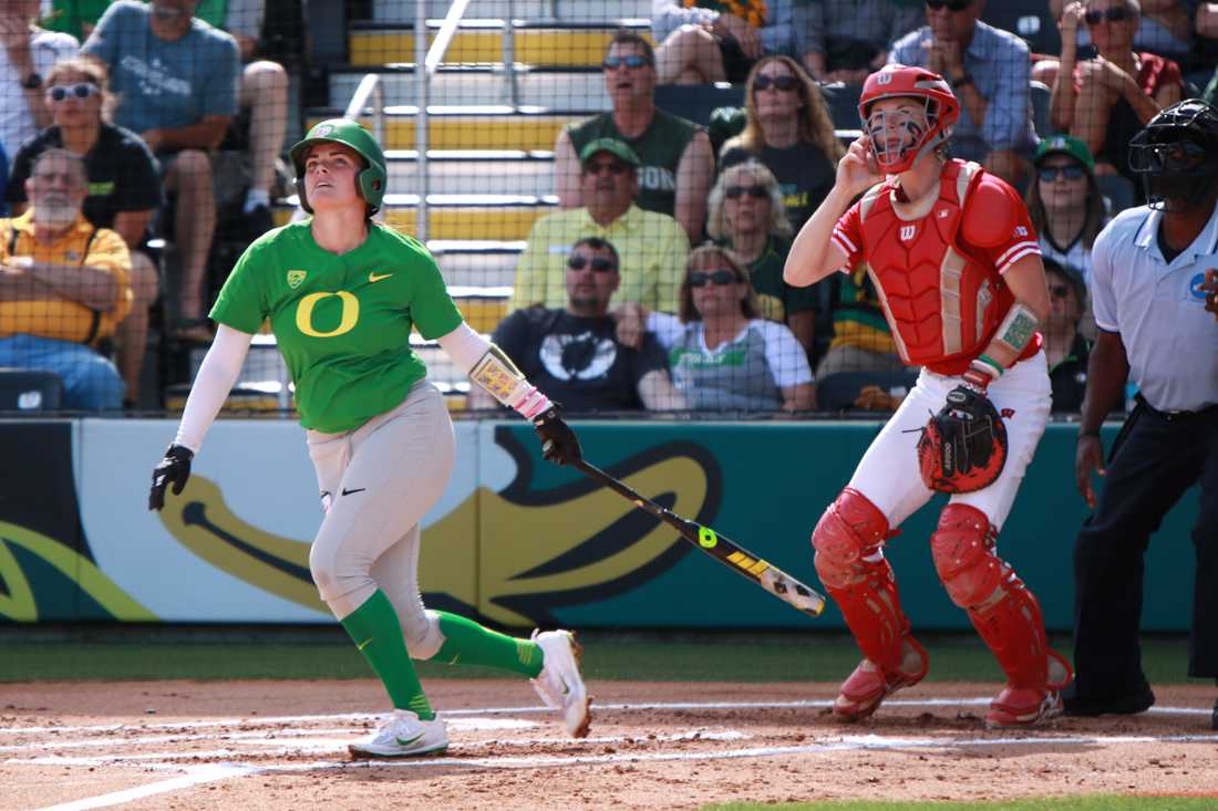 In the bottom of the first inning, Gwen Svekis hit a high fly ball that had just enough oomph to sneak over the left-field wall and give the Ducks an early 2-0 lead over Utah. It was a nice way for Svekis to begin her final regular season series. With &#8230;