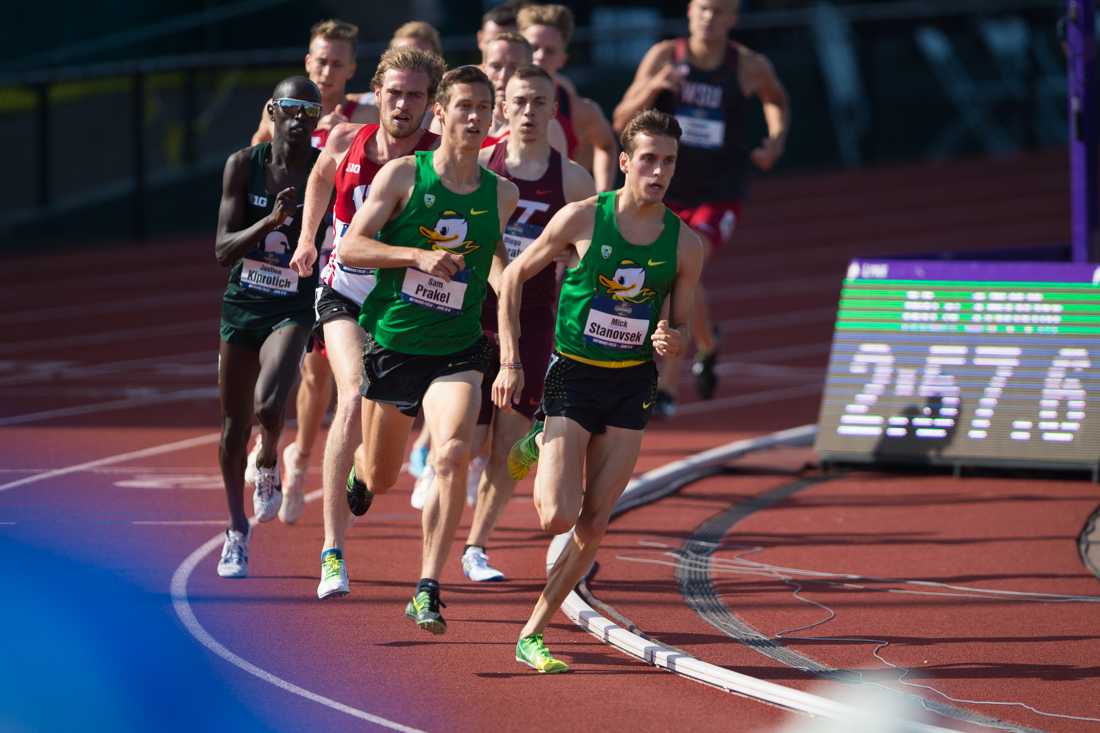 Football is considered the game of inches, but Oregon long jumper Damarcus Simpson might argue that should change. In the long jump, one centimeter over the board and the jump doesn&#8217;t count. Too much space behind means distance is taken away from a jump.&#160;It was one or the other for &#8230;