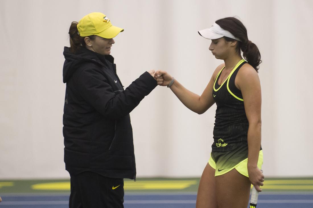 Oregon women&#8217;s tennis head coach Alison Silverio has left the program, taking the head coaching job at Notre Dame. In her four seasons as Oregon&#8217;s head coach, Silverio went 52-43, including winning the program&#8217;s first NCAA tournament match since 2004, beating Tennessee in the first round, 4-2. Excited to begin &#8230;