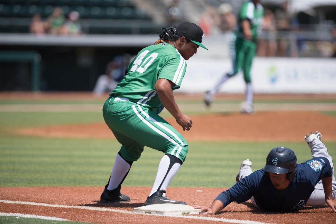 Given their struggles, the Eugene Emeralds (now 9-15) are trying anything to right the ship. On Sunday night, they switched coaching duties, having assistant coach Jacob Rogers coach third, while manager Steven Lerud remained in the dugout. It might seem small, but it worked. &#8220;We had to try something else,&#8221; &#8230;