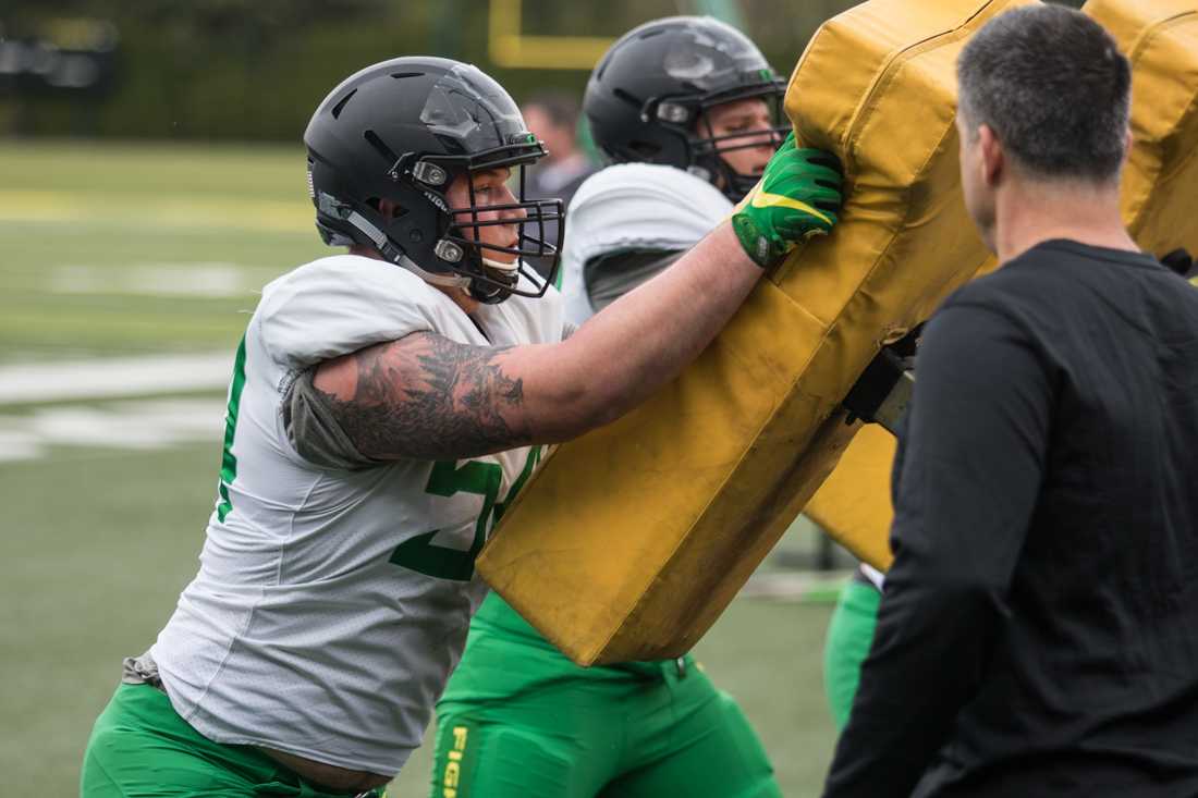 Offensive linemen have to be big and brutal, and they smash other big, brutal guys over and over. Aches and bruises come with the job, and days off are few and far between during fall training camp and the season. Junior offensive lineman Calvin Throckmorton would agree. Last season, Throckmorton &#8230;