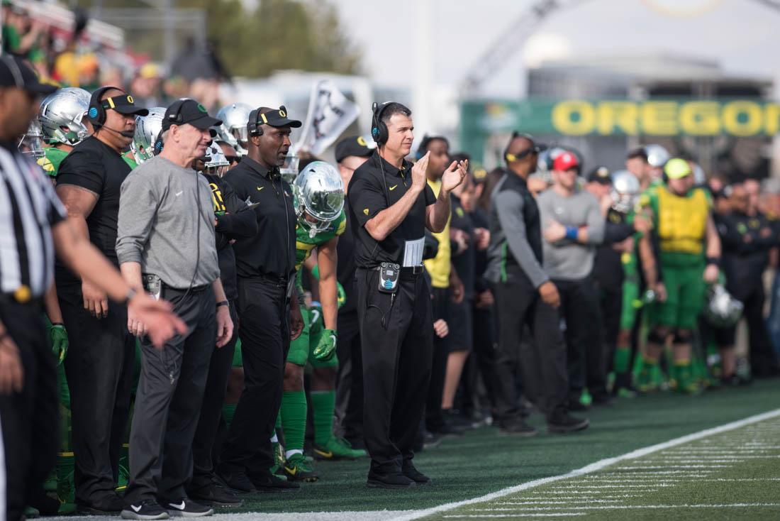 Training camp for the 2018 Oregon football season begins on Friday, and&#160;head coach Mario Cristobal filled Thursday&#8217;s opening fall press conference with energy, enthusiasm, some roster news and statements. As is tradition with college football head coaches, Cristobal opened by crediting the offseason training program for improving team strength strength &#8230;