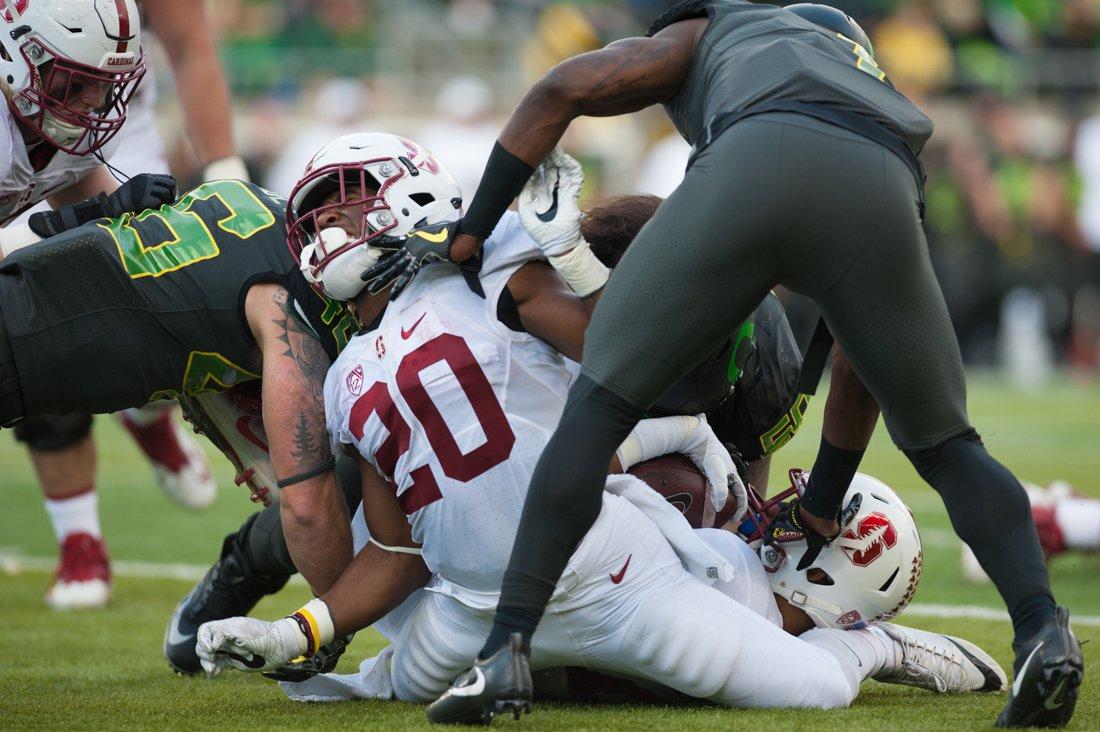 Here is how the Ducks matchup against No. 7 Stanford. Stanford Offense The classic Stanford power-run game is still alive, but it hasn&#8217;t dominated this year like it did last season. Heisman runner-up Bryce Love is in the backfield and accompanied by an experienced offensive line, but it just hasn&#8217;t &#8230;