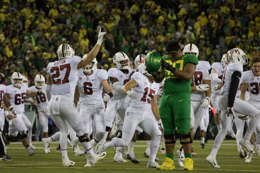 Oregon had many options with the clock winding down. Ahead 31-28, the Ducks could kneel three times and punt the ball with roughly 15 seconds left in the game. They could also run the ball and try get another first down and subsequently run out the clock. Oregon chose the &#8230;