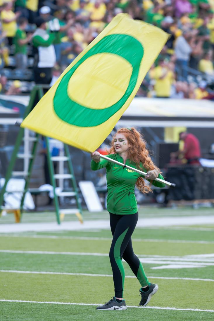 Though many University of Oregon students pulled drunken all-nighters before the ESPN College Gameday last Saturday, there were some who had to remain alert the next morning and be ready to sprint down Autzen Stadium&#8217;s field in front of thousands of football fans. But rather than a football, these students &#8230;