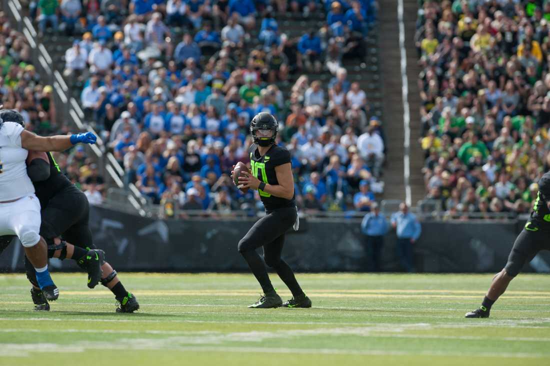 Rapid Reaction: Oregon defeats San Jose State 35-22 No. 20 Oregon football downed San Jose State 35-22 Saturday for its last non-conference game of the season. Here are the key plays and stats from the second half. &#160; Key Plays -Oregon&#8217;s Ugo Amadi ran 57 yards on a punt return &#8230;