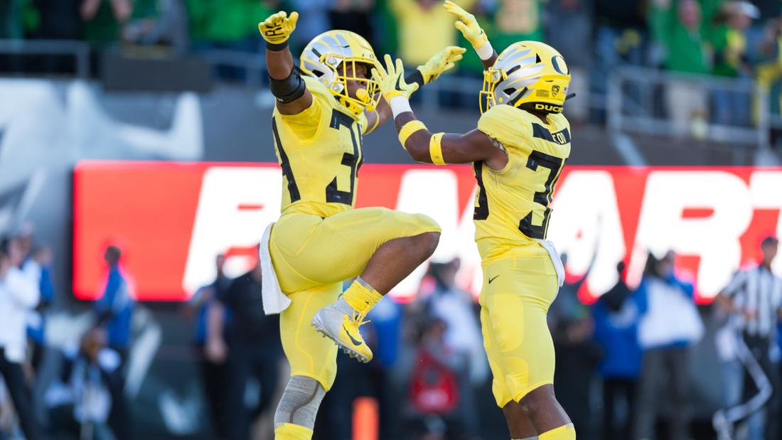 Three weeks after a devastating loss, when it seemed every card was against them, the No. 17 Oregon Ducks made all the right moves to upset the No. 7 Washington Huskies 30-27 in overtime, walking off with a 6-yard rushing touchdown by redshirt freshman CJ Verdell. There were three seconds &#8230;