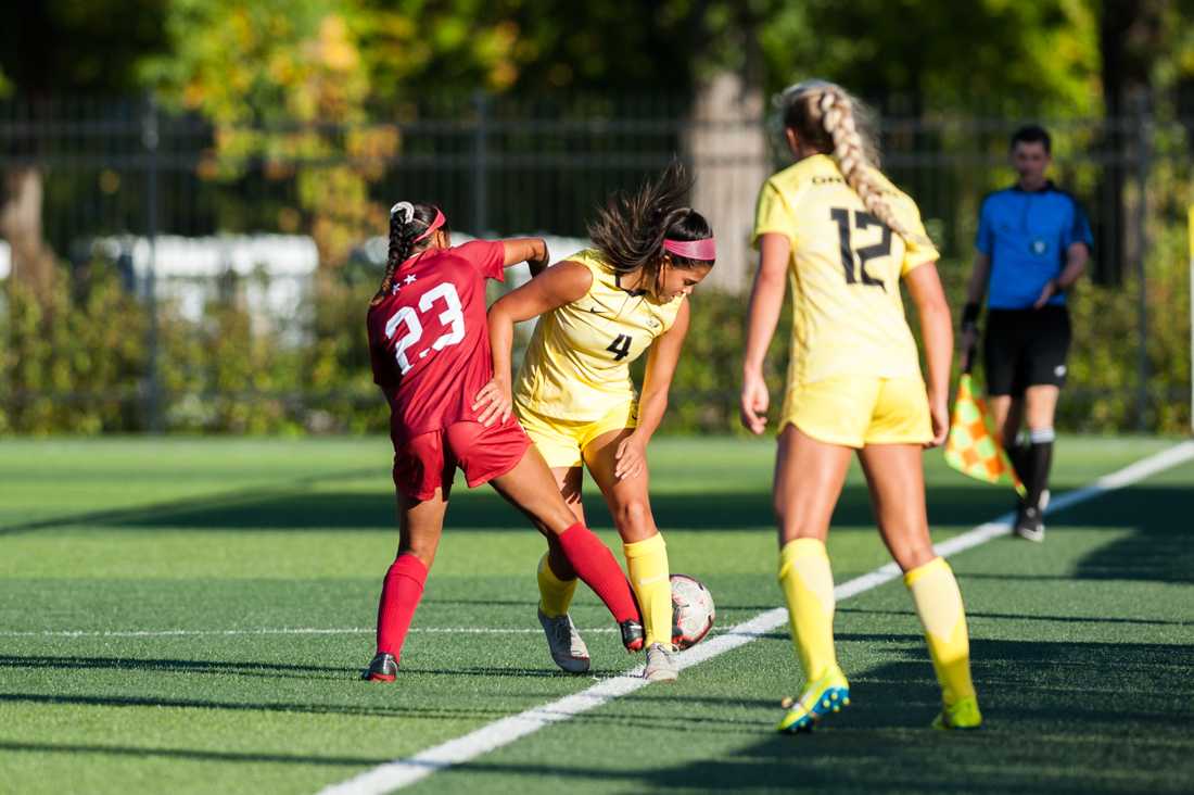 Oregon soccer (7-5-1, 1-4-0 Pac-12) traveled to Boulder, Colorado, to face the 16th ranked Buffaloes (11-0-3) on Saturday. The match was the third of five straight grueling matches against 2017 NCAA tournament teams for the Ducks. The Buffs dominated the first half, getting out to a 3-0 lead with two &#8230;