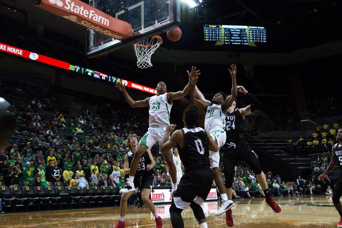 In No. 14 Oregon men&#8217;s basketball&#8217;s first action of the 2018-19 season, the Ducks defeated Western Oregon 77-58 in an exhibition. Oregon was without prominent players. Payton Pritchard, Paul White, Will Richardson and Louis King were all inactive as the Ducks worked out the kinks. While true evaluations will wait &#8230;