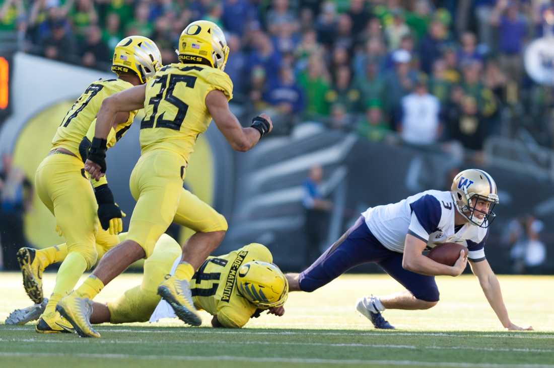 In dramatic fashion, Oregon football upset No. 7 Washington 30-27 with a 6-yard rush up the middle by running back CJ Verdell in overtime against one of the most formidable run defenses in the Pac-12. The victory brought the Ducks from No. 17 to No. 12 in the AP poll. &#8230;