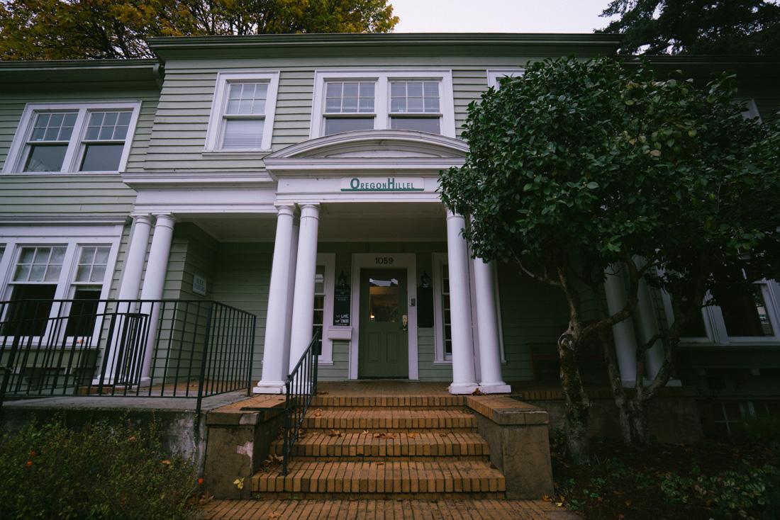 The Oregon Hillel house is located on 11th Avenue and Hilyard Street.In July, a sign at the Oregon Hillel house was vandalized with hate speech. In 2017, the city of Eugene reported a total of 72 hate and bias-related incidents.&#160;(Dana Sparks/Emerald)