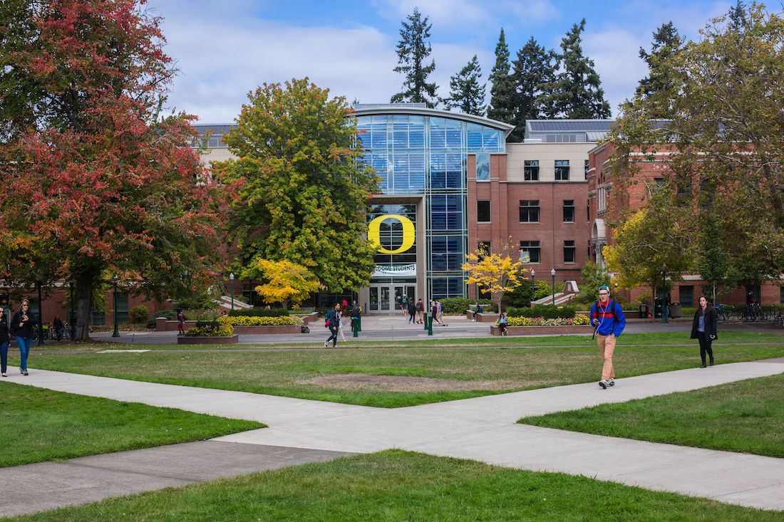 Lillis Hall on the University of Oregon campus is home to the Lundquist College of Business. (Emerald Archives)