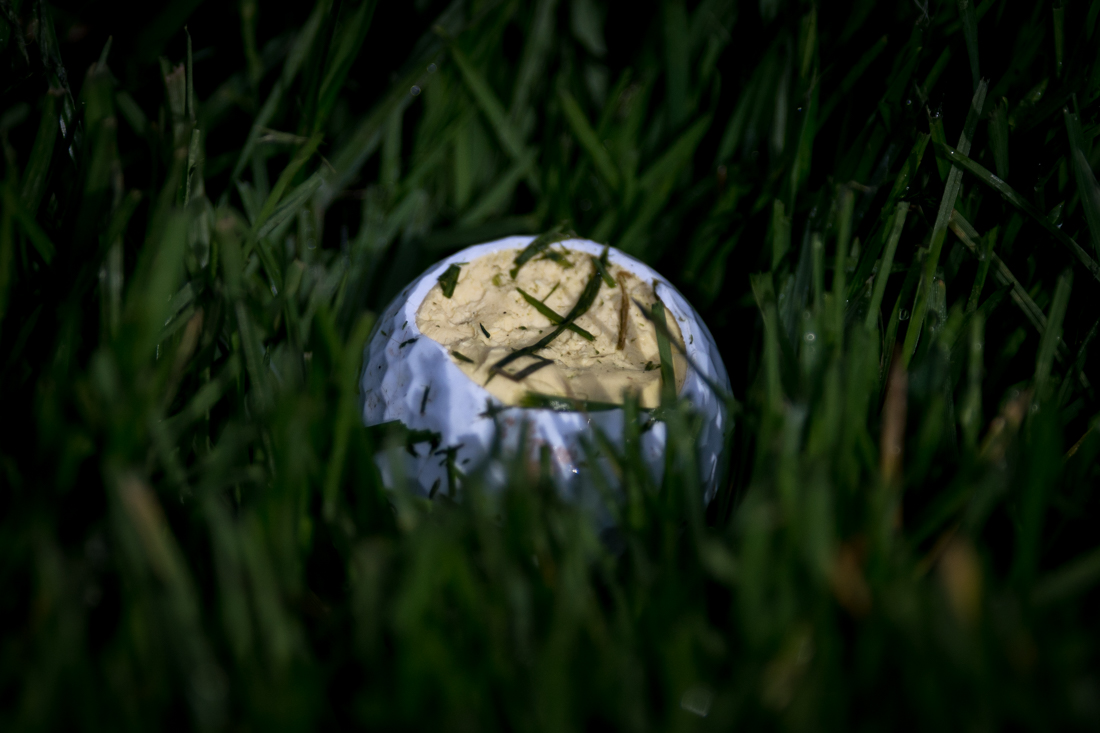 Oregon Ducks men's golf plays in the Pac-12 Championships at Eugene Country Club in Eugene, Ore. on April 22, 2019. (Ben Green/Emerald)